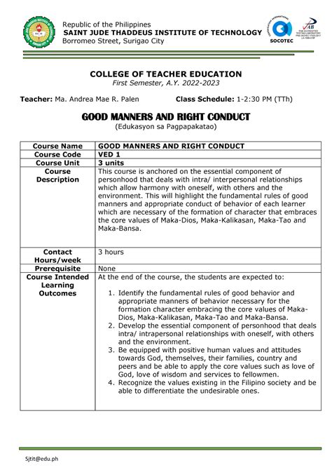st jude college surigao city courses|Academic Programs .